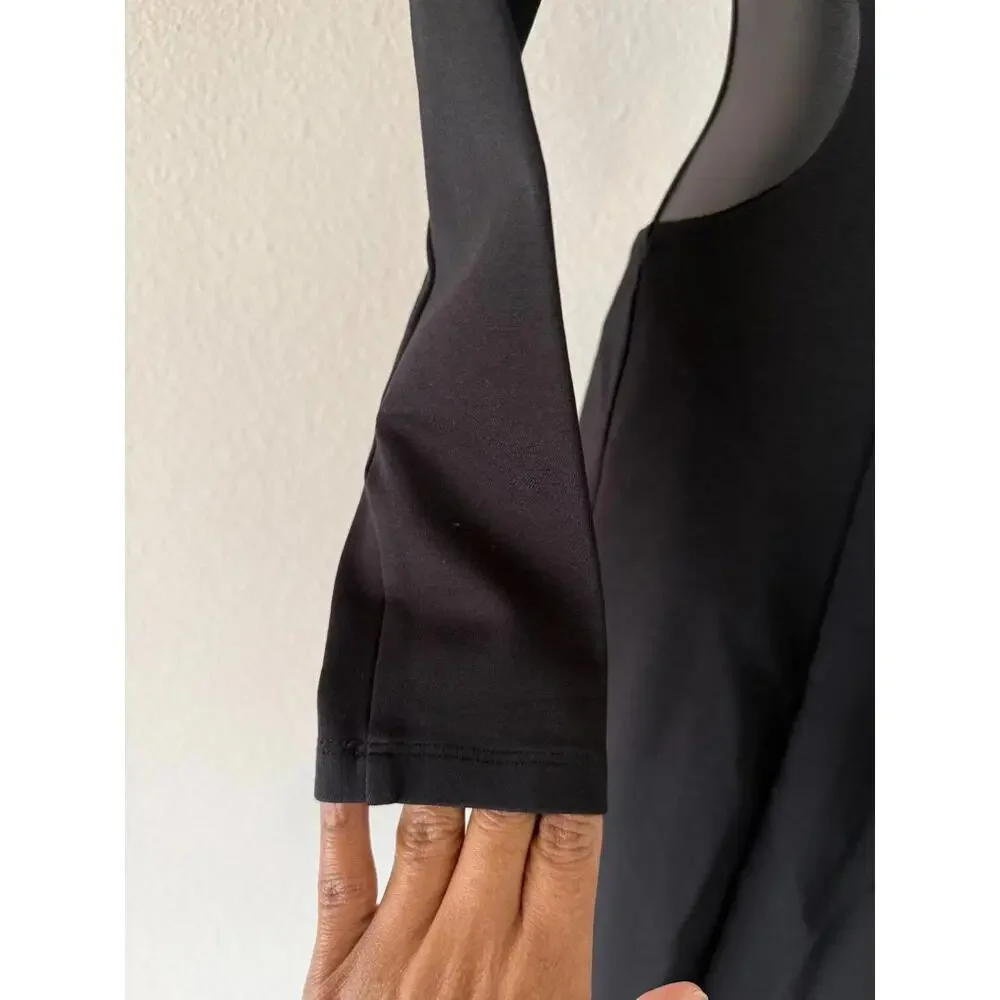 Nicholas Zaire Open Back Long Sleeve Jersey Maxi Dress w/ Slit - Sz 2 - Picture 7 of 15